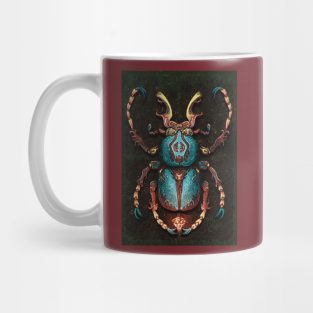 Surreal Insects - jewel beetle Mug